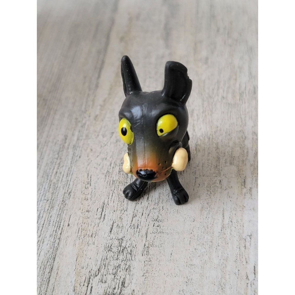 Moose‎ mini scary rabid dog bone Chihuahua toy figure